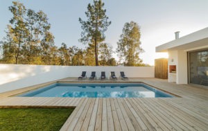 piscine enterrée en bois