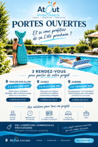 Portes Ouvertes Piscine 2026 AtOut Piscines